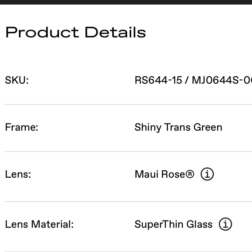MAUI JIM *NEW* Hanohano Polarized Classic Sunglasses Green with Rose Glass Lens - Picture 16 of 16